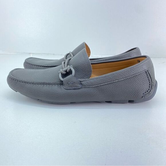 Salvatore Ferragamo Men’s Drive Gancini-buckle leather loafers main image 9